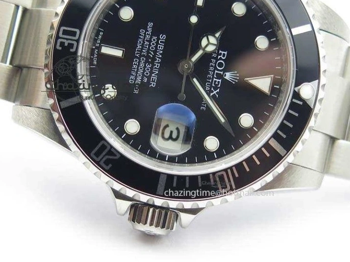 1227 Submariner 16610LN SS BP-Maker Best Edition Black Dial Black Bezel On SS Bracelet SA TimelessDesign 3816